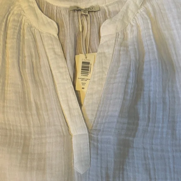 BNWT Z Supply White Sleeveless Top and Shorts Set - Picture 4 of 4